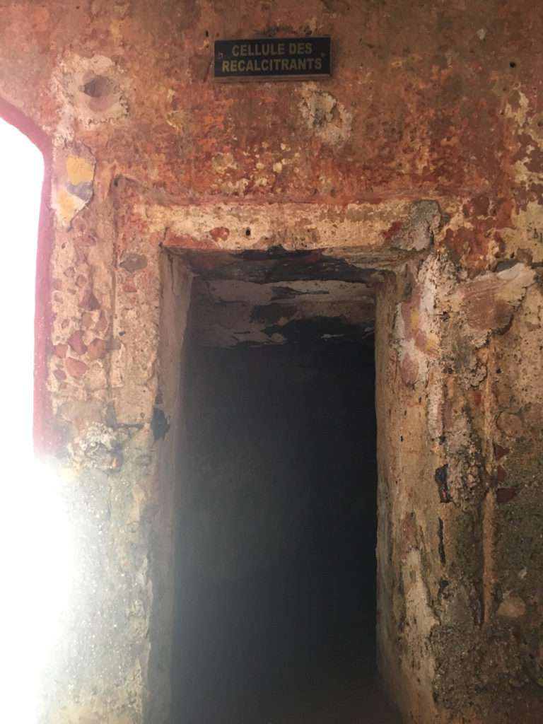 The isolation room, where enslaved women and men were thrown as a punishment. 