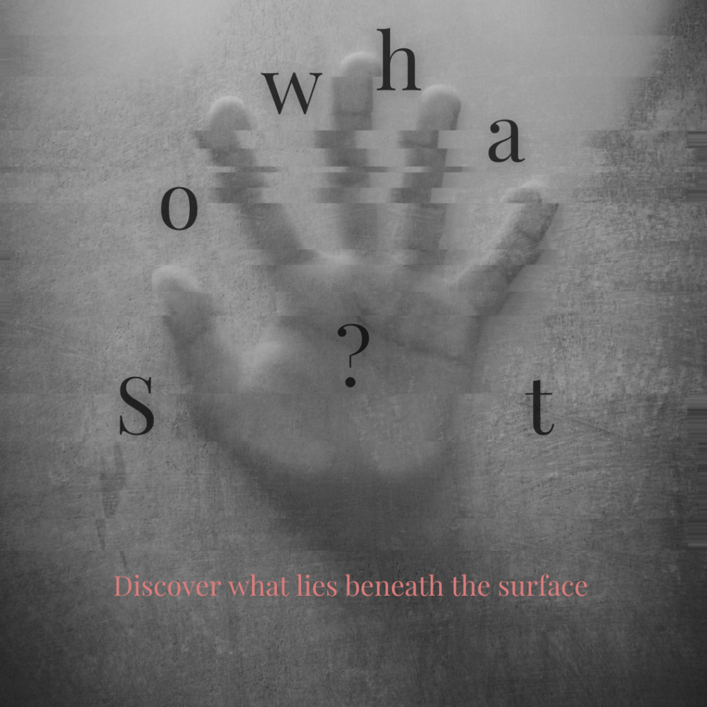 So what? That's the moment of getting serious, and understand who really is your character.