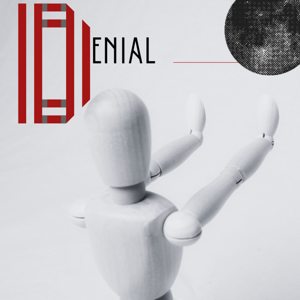 D for Denial, image first published on Daniele Frau's website and reused here in flyingstories.
